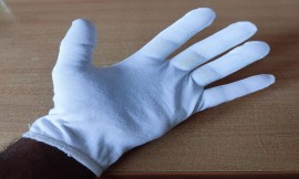 White gloves